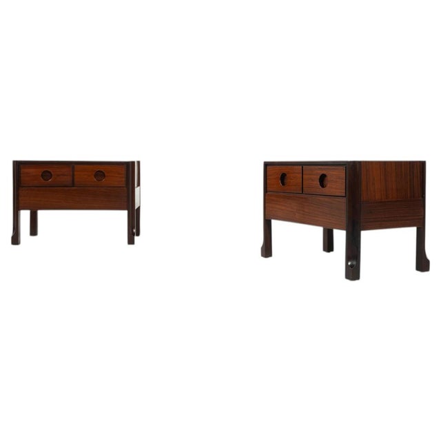 Wooden Nightstands, Italy, 1960s, Set of 2 For Sale - Image 13 of 13