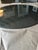3 Round Pieces of Smoked Glass for brass swivel table.