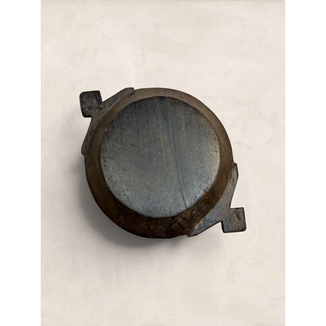 Antique Hand-Carved Primitive English Parat Bowl For Sale In Tampa - Image 6 of 7