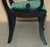 Vintage English Regency Green Velvet Dining Chairs, Set of 8 For Sale - Image 14 of 18