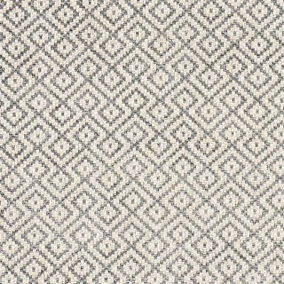 Schumacher Lessing Fabric in Charcoal For Sale