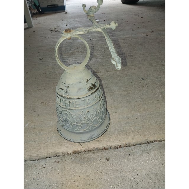 Gothic Antique Early 20th Century Brass Monastery Bell $285 For Sale - Image 3 of 4