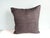 Raw Silk Square Decorative Asian Pillow For Sale - Image 4 of 5