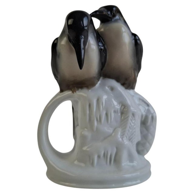 Art Deco Czech Porcelain Penguin Figurine from Pfeiffer & Löwenstein, 1930 For Sale - Image 15 of 15