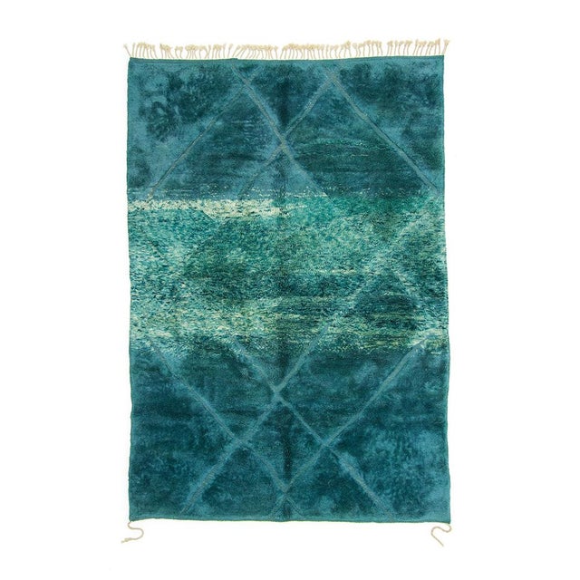 Premium Hand-Knotted Wool Rug by Azele Studio For Sale - Image 12 of 12