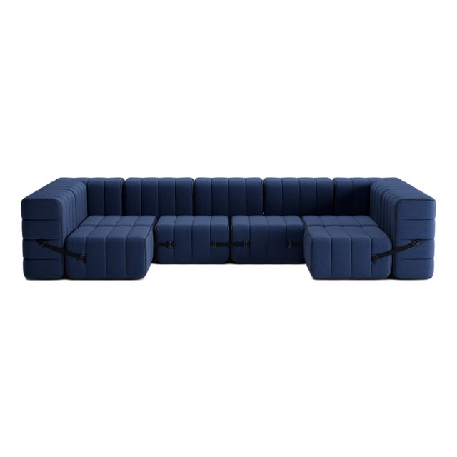 Flexible U-Sofa from Ambivalenz, Set of 15 For Sale