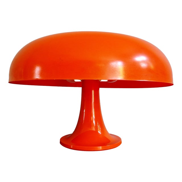 Nesso Table Lamp in Fiberglass and Polyester by Giancarlo Mattioli for Artemide, 1960s For Sale