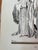 1920s Fashion Illustration Print by Pierre Mourge , 1920 For Sale - Image 5 of 5
