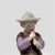 Traditional Sitzendorf German Porcelain Spill Vase Figurine – Boy Playing Flute on Fence For Sale - Image 3 of 8