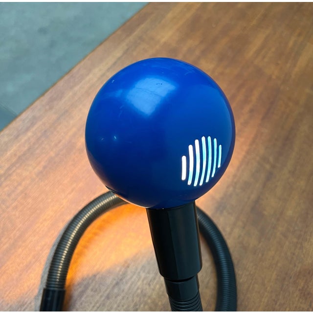 Black Space Age Cobra Snake Table Lamp, 1970s For Sale - Image 8 of 18