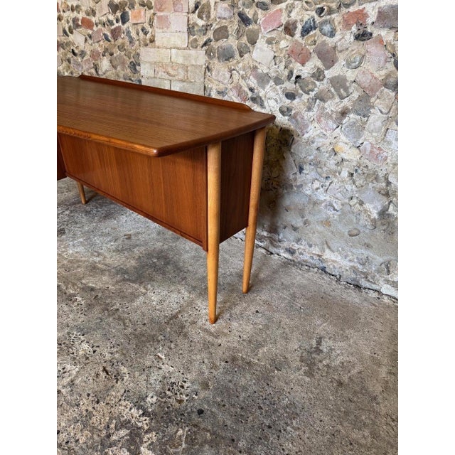 Vintage Teak Boomerang Desk by Göran Strand, 1960s For Sale - Image 10 of 18