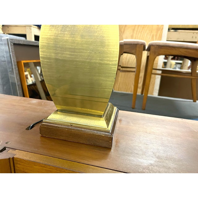 Mid 20th Century Mid 20th Century Brass Asian Lamps With Ro Sham Beaux Shades - a Pair For Sale - Image 5 of 12