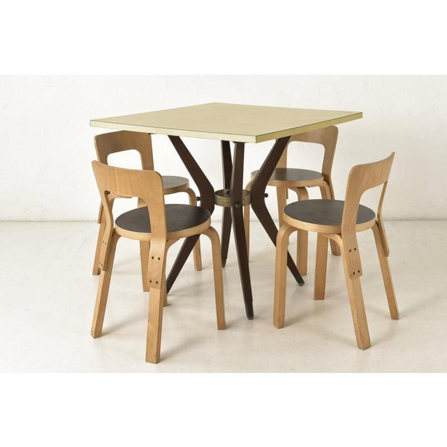 Dining Table in Formica by Jean Prouvé, Germany, 1955 For Sale - Image 12 of 13