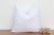 White Gopi White Applique Pillow Cover For Sale - Image 8 of 8
