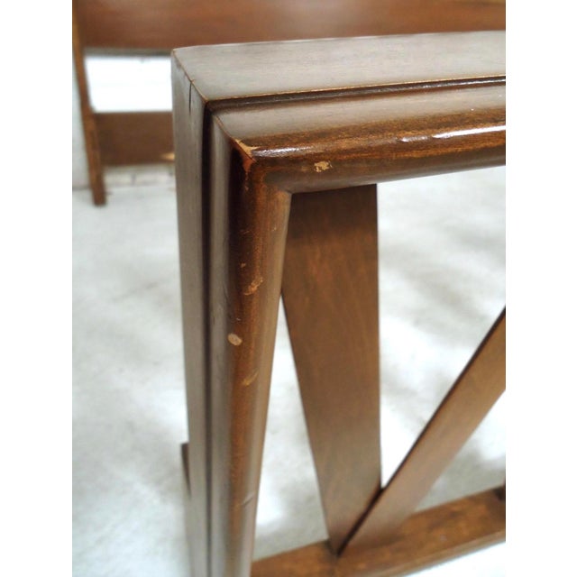 Mid-Century Modern Bed Attributed to Paul Frankl For Sale - Image 9 of 10