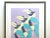 This Kevin Newman rare vintage 1987 " Toucans " custom framed Contemporary fine art lithograph print poster is a very...