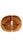 Vintage Woven Oval Pencil Reed Basket W/ Rattan Rim & Wooden Straps For Sale - Image 10 of 10