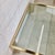 Monumental Vintage Brass & Glass Square Coffee Table, Cityscape Manner, 48 X 48 For Sale - Image 16 of 18