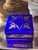 Mid-Century Modern 1960s Cobalt / Lapiz Italian Opaline Glass Casket With Gold Mounts and Beautiful Enamel Detail For Sale - Image 3 of 12