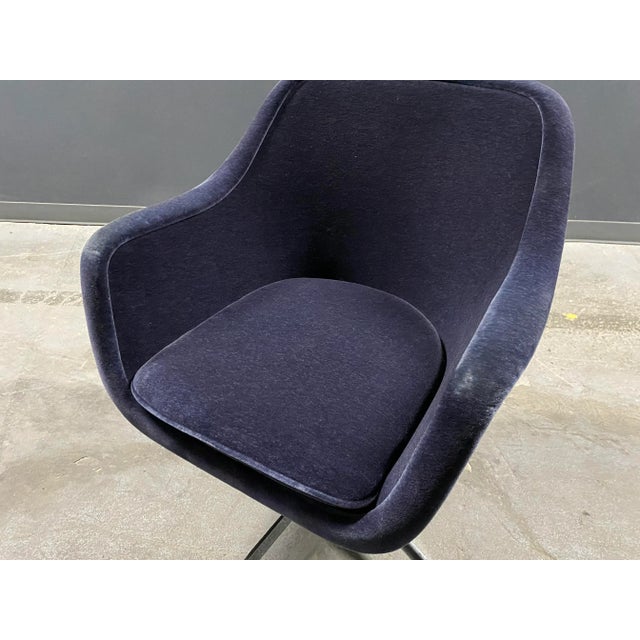 Metal Ward Bennett Executive Desk Chair For Sale - Image 7 of 8