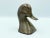 Gold Vintage Duck Head in Brass, 1950s For Sale - Image 8 of 8