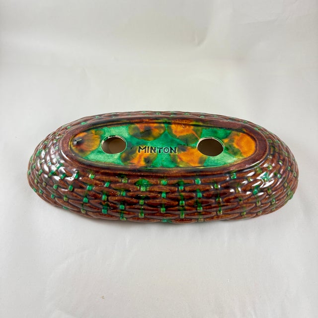 Mid-Century Fish in a Basket Wall Plaque For Sale - Image 11 of 12