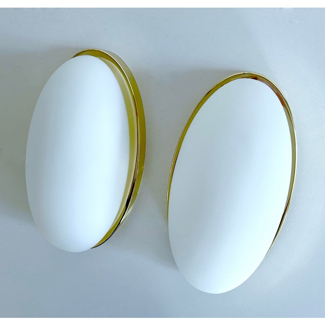 Vintage Glass Sconces from Limburg, Set of 2 For Sale - Image 13 of 18