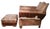Rustic Old Hickory Hide and Leather Club Chair and Ottoman For Sale - Image 12 of 16