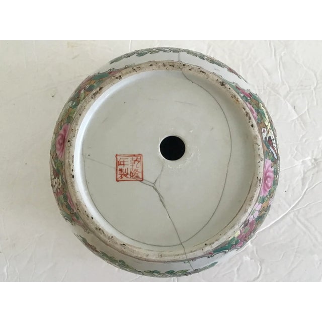 Rose Medallion Cachepot Small For Sale - Image 10 of 11