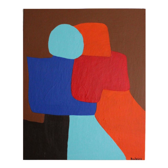 Bodasca, A Hug, 2026, Acrylic on Canvas For Sale