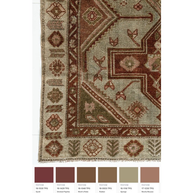 Vintage Malayer Scatter Rug For Sale - Image 9 of 9