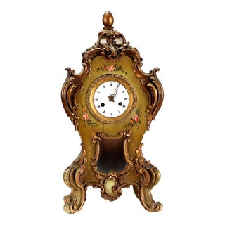 Vintage Mantel Pendulum Clock For Sale