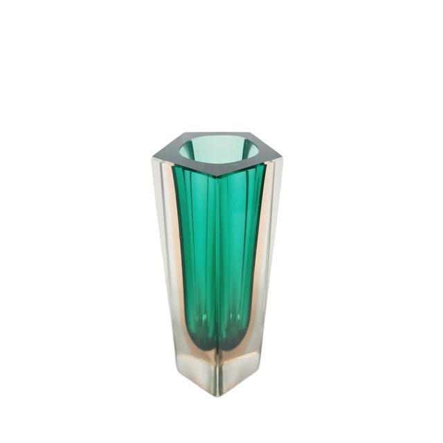 Italian Murano Glass Vase from Mandruzzato, 1950s, in Flawless conditions. Designed 1970 to 1979 I have official proof of...
