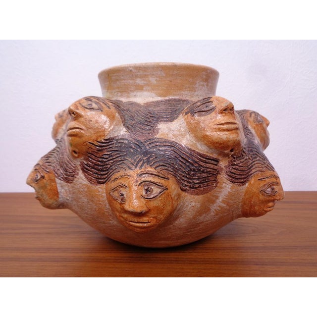 Ceramic Studio Ceramic Vase by Dolores Porras, Mexico, 1990s For Sale - Image 7 of 18