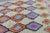 Lavender Mid 20th Century Vintage Moroccan Runner - 8'6'' X 3'1' For Sale - Image 8 of 9