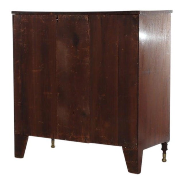 American Empire Classical Mahogany Butlers Chest With Drop-Front Desk C1840 For Sale - Image 11 of 18