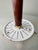 Pendant Lamp in Brass and Teak with Frosted Glass, Italy, 1980s For Sale - Image 14 of 18