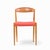 Knud Andersen Model KA120 Mid Century Danish Teak Dining Chair This chair measures: 18.75 wide x 19.5 deep x 30.25 inches...