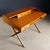 Wooden desk with walnut veneer designed by Gianfranco Frattini and Franco Bettonica for Cantieri Carugati in the late...