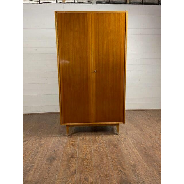 Vintage Two Door Closet by Primslove Kombinat Bratislava, 1965 For Sale - Image 9 of 9