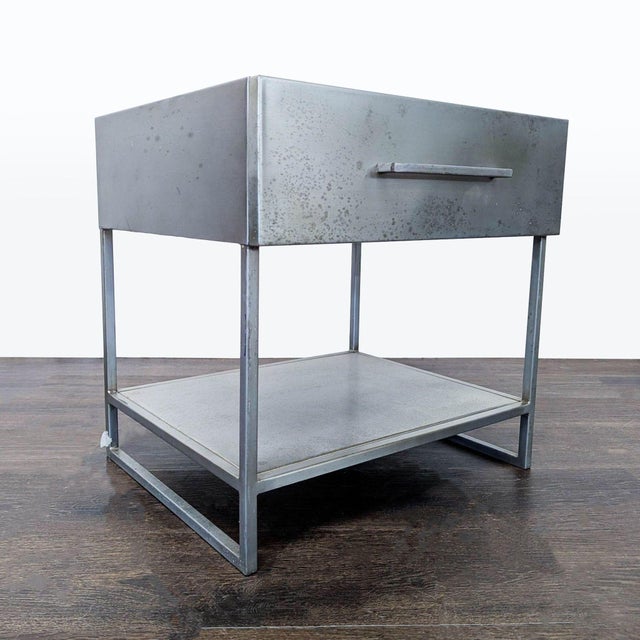 Brand: CB2. Original Price: $200. Dimensions (in): 20W x 17D x 20H.
