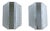 Vintage Space Age Glass Sconces from Kaiser, Set of 2 For Sale