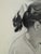 American 1940s Original Signed Graphite Illustration of Praying Young Girl, 11.5 × 8.75 In. For Sale - Image 3 of 6
