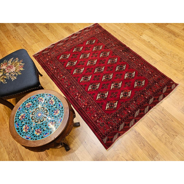 Late 20th Century Turkmen Rug For Sale - Image 16 of 18
