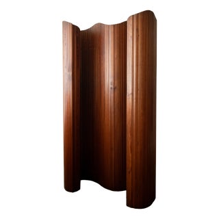 Art Deco Pine Room Divider by Jomain Baumann for Baumann, France, 1930s For Sale