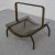 Vintage Magazine Rack in Brass and Curved Glass from Fontana Arte, 1960s For Sale - Image 6 of 6