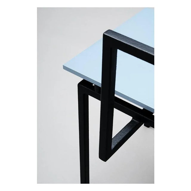Not Yet Made - Made To Order Banco Blue Armchair by Clémence Seilles for Stromboli Design For Sale - Image 5 of 7
