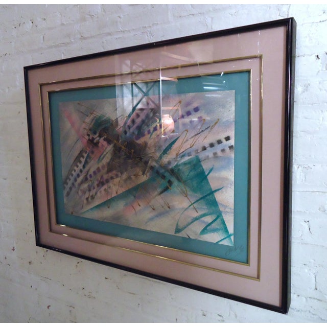 Late 20th Century Decorative Wall Art Signed by Artist For Sale - Image 10 of 10