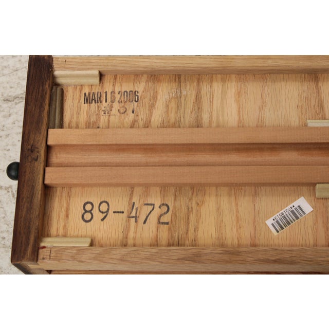 Stickley Harvey Ellis Inlaid Arts & Crafts Oak Desk For Sale - Image 17 of 17