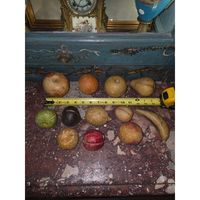 Vintage Stone Fruit Collection For Sale - Image 4 of 10